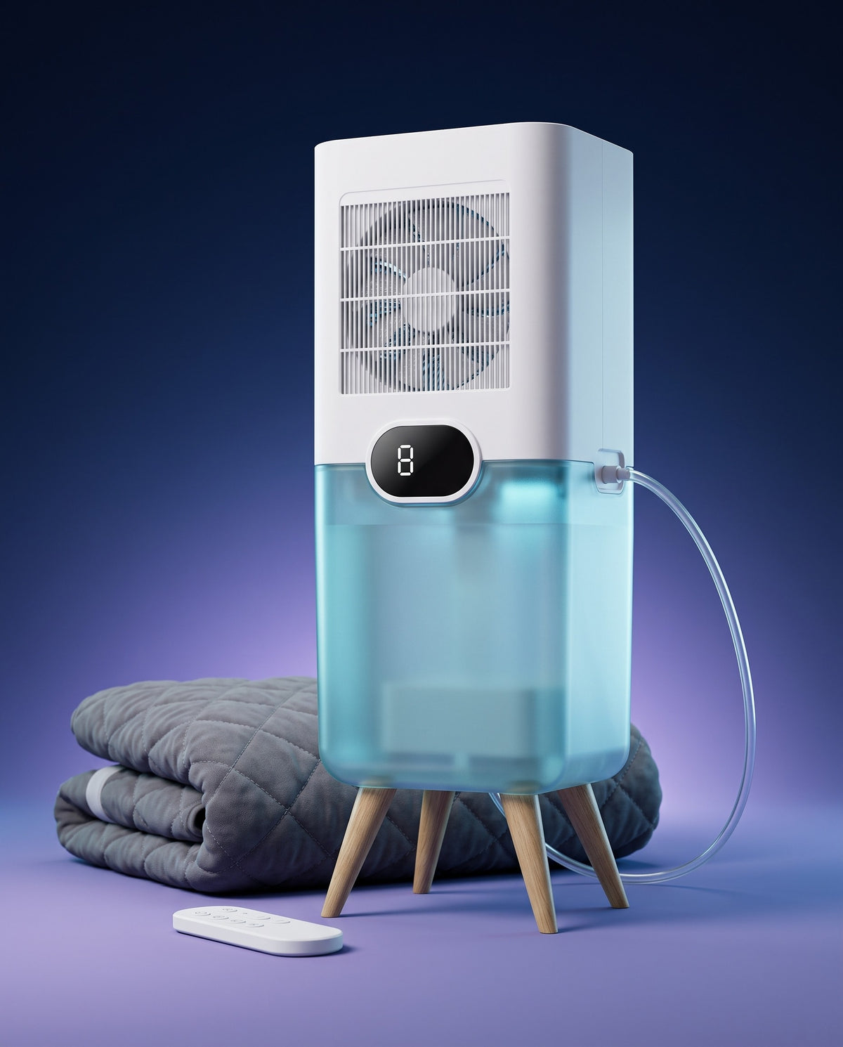 Dreamora Luna bed cooling unit with its cooling pad and remote